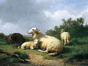 unknow artist Sheep 067 France oil painting artist
